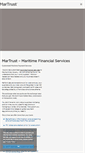 Mobile Screenshot of martrust.com